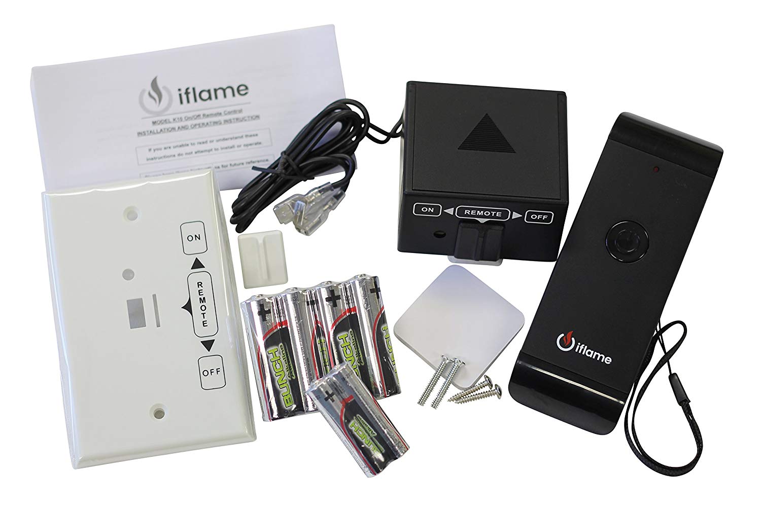 iFlame Basic ON/OFF Fireplace Remote Control