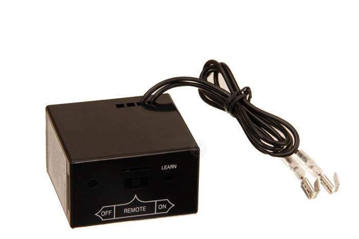 Skytech receiver box with power cable and plug connectors, on/off/remote switches
