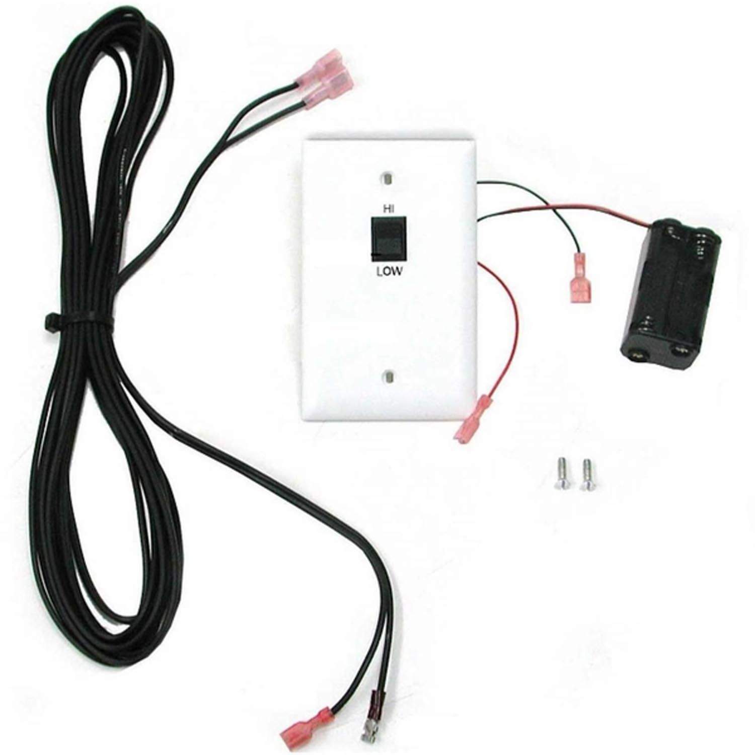Real Fyre HI/LO Wall Switch with Cover and Wiring for -15 and -17 Pilots Kits Only