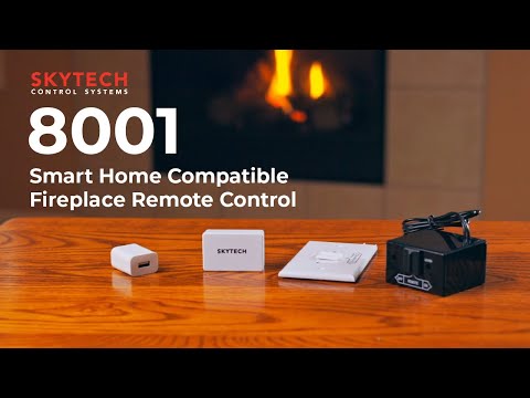 Skytech 8001-TX Smart Home Compatible Fireplace Remote Control Transmitter Only